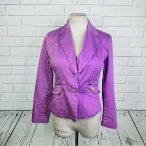10/$25🦋 Cherish Purple Two Button Blazer - Large